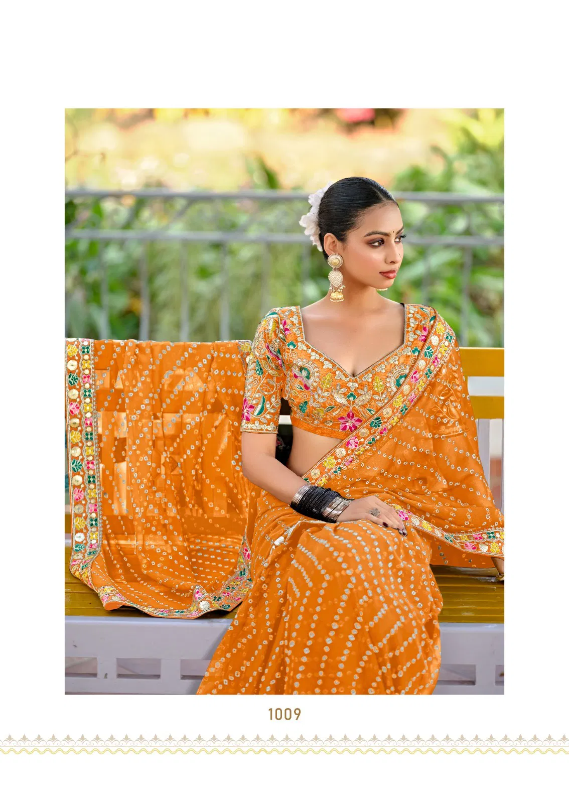 Lisha By Stavan Heavy Georgette Designer Wear Saree Suppliers In India